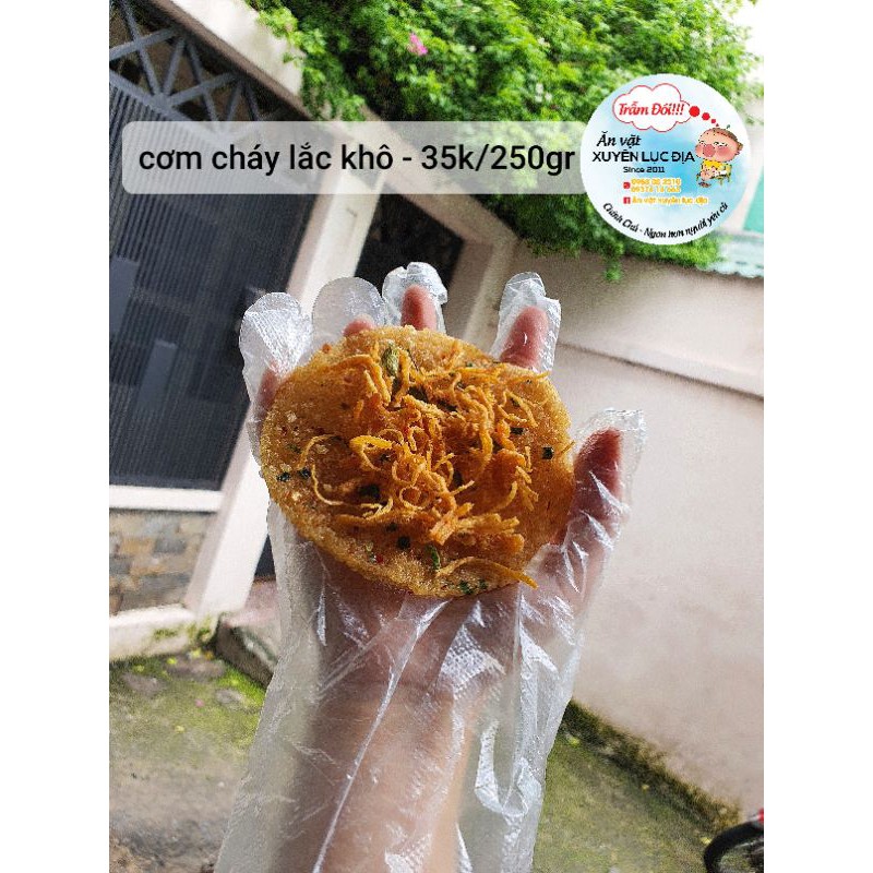 [Combo 3 bịch] cơm cháy lắc khô gà