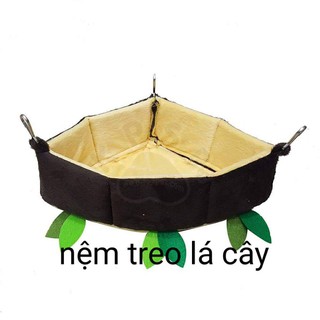 võng nệm treo lá cây