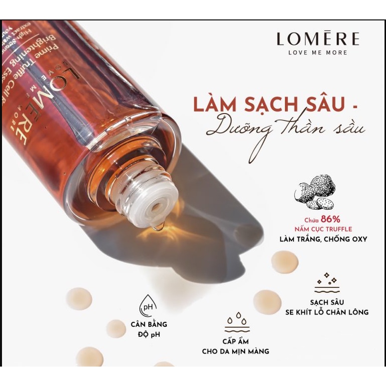 Nước cân bằng da Lomere Prime Truffle Cell Repair Brightening Essence Skin 145ml