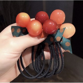 set 2 cột tóc trái cherry