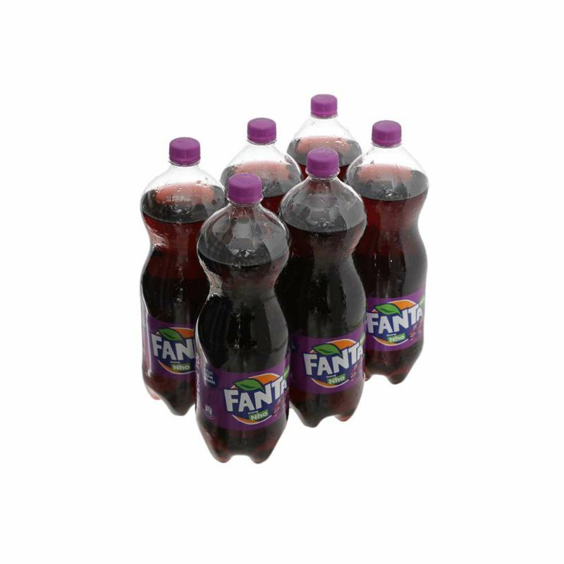 Lốc 6 chai Fanta nho hoặc cam 1.5l
