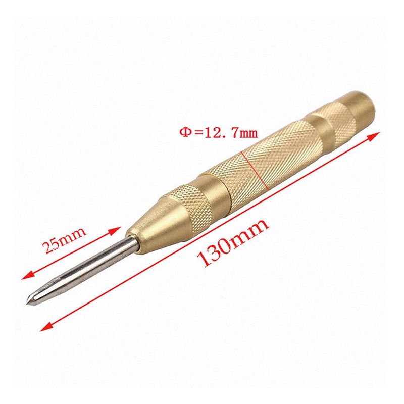 Dụng cụ đục lỗ tự động 5" màu vàng mới