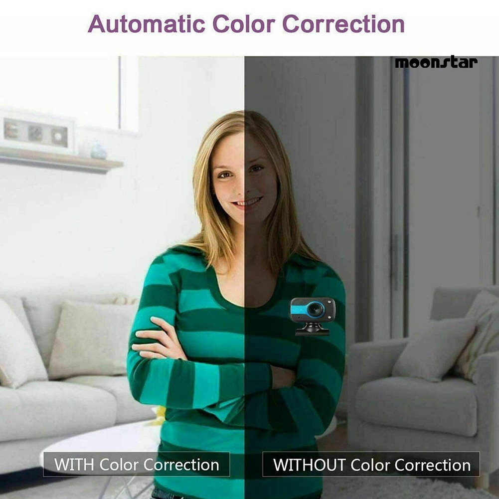 Webcam HD USB tích hợp micro cho máy tính/laptop | BigBuy360 - bigbuy360.vn