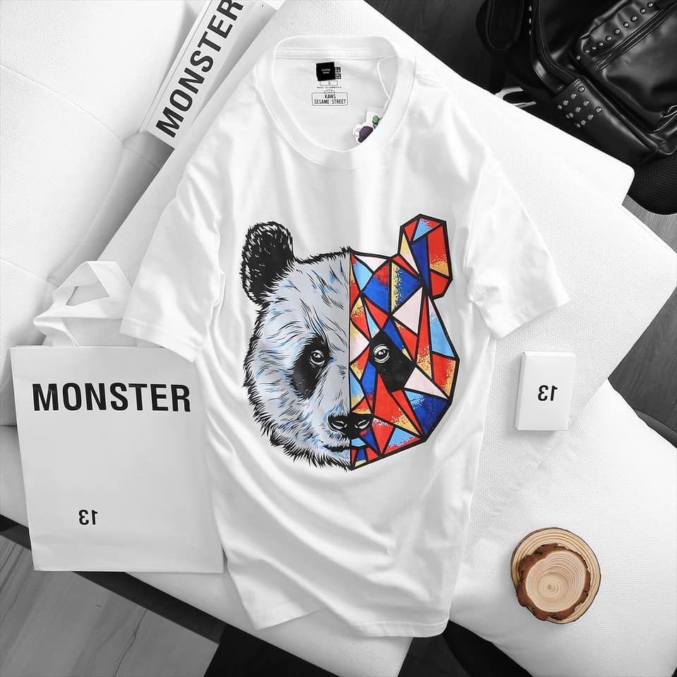 Áo Thun UNISEX Nam Nữ Gấu Trúc PANDA From Rộng Giá Rẻ
