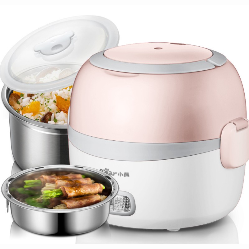 Hộp Cơm Cắm Điện Bear DFH-B13E5, Hộp Cơm Văn Phòng Nấu Chín, Hâm Nóng, Giữ Nhiệt Cho Thức Ăn