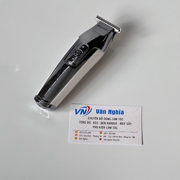 Tông đơ chấn viền Kemei 5027 lưỡi đã mài chuốt máy khỏe chạy êm pin trâu bảo hành 6 tháng