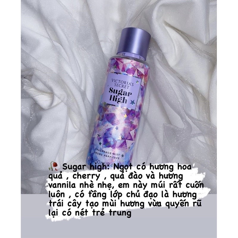 Xịt body Victoria Secret thơm mất nấc lunnnn. ➡ THỂ TÍCH : 250ML