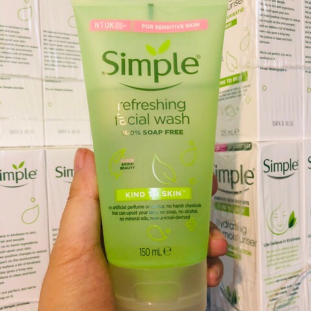 SỮA RỬA MẶT SIMPLE FACIAL WASH - 150ml BILL ẢNH 4 DATE 2023 mới nhất | WebRaoVat - webraovat.net.vn