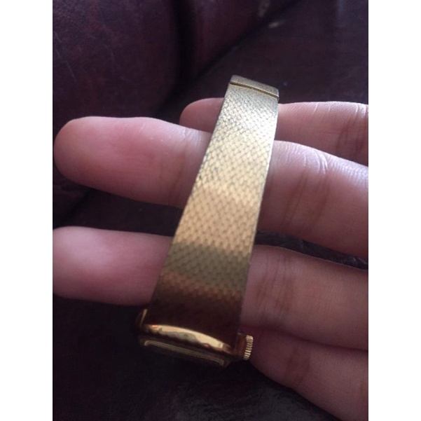 Đồng hồ si Nhật cho Nữ thương hiệu Citizent máy cơ cót - bán giá Sale do dây đeo có chỗ bị phai lớp v.àng