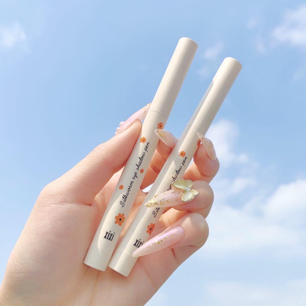 Phấn Mắt Dạng Bút Tằm xixi Đầu Đơn Cho Người Mới Bắt Đầu Có Độ Bóng Cao | BigBuy360 - bigbuy360.vn