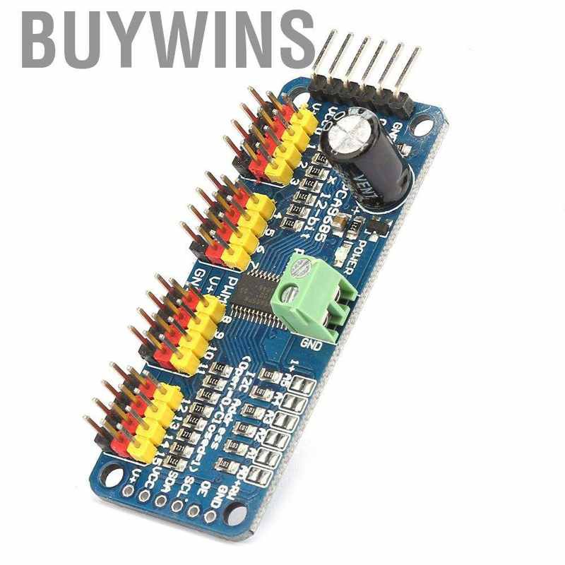 Buywins PCA9685 16 Channels 12Bit PWM Servo Motor Driver I2C Module 40~1000Hz 5V Robot