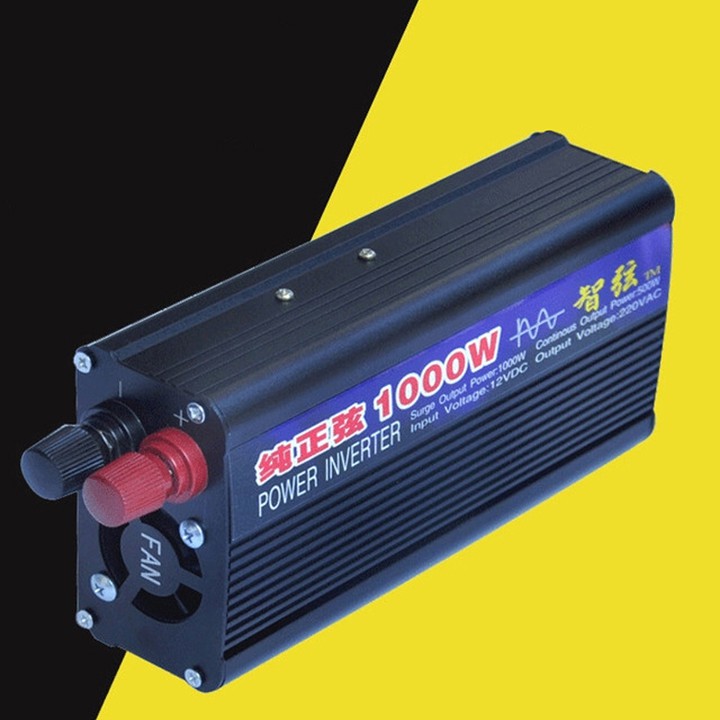 Bộ đổi nguồn 12V Inverter 2000W Sóng sin chuẩn tinh khiết