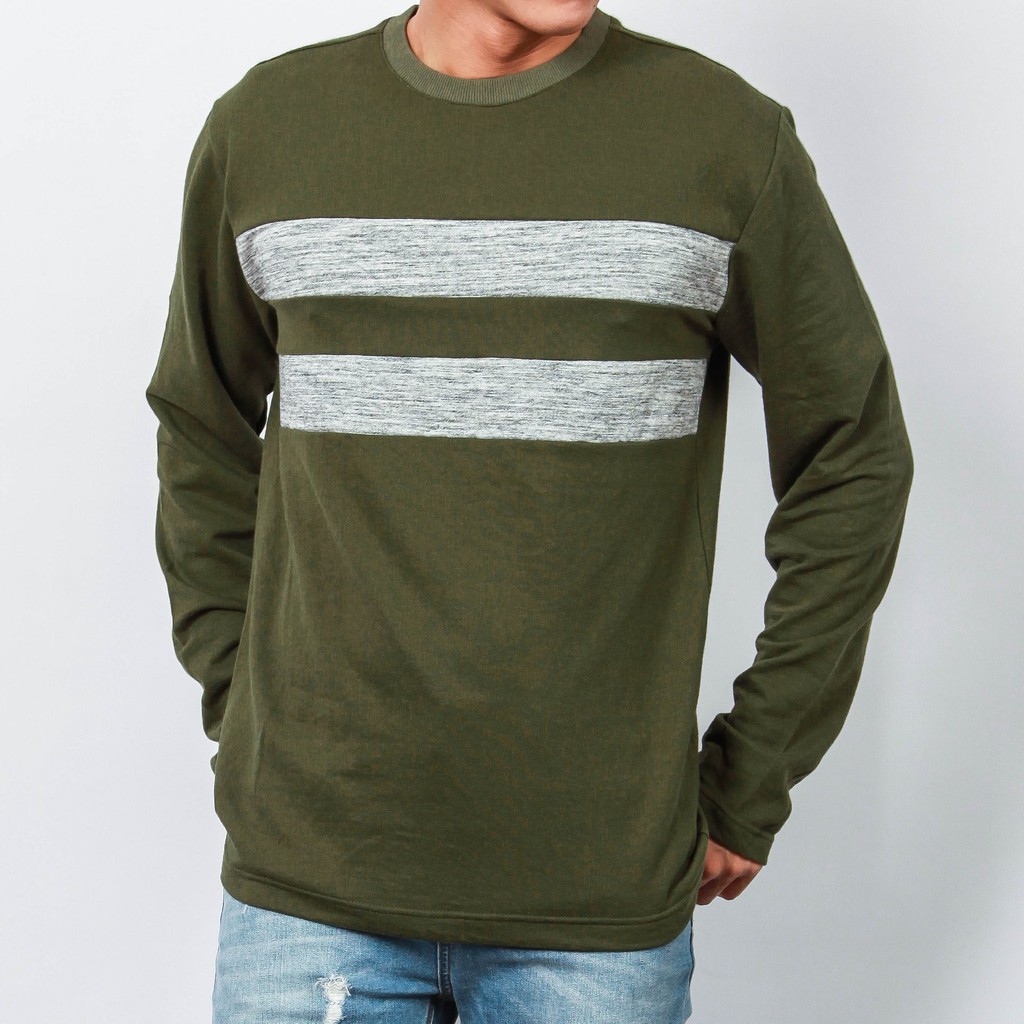 Áo Sweater Guess 3 sọc unisex ,chất Nỉ da cá mỏng, êm mịn, phù hợp với mọi tuổi