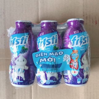 Thùng 48 hộp sữa chua tiệt trùng Fristy Hương Nho Chai (80ml/hộp)