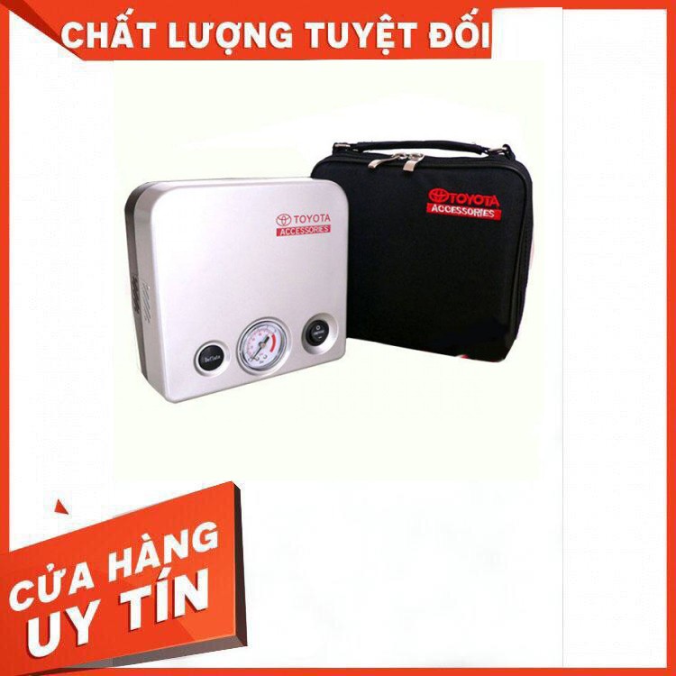 Bơm Lốp Xe Ô tô TOYOTA - Mạnh mẽ bền bỉ - Bảo hành 2 năm - Hàng chính hãng