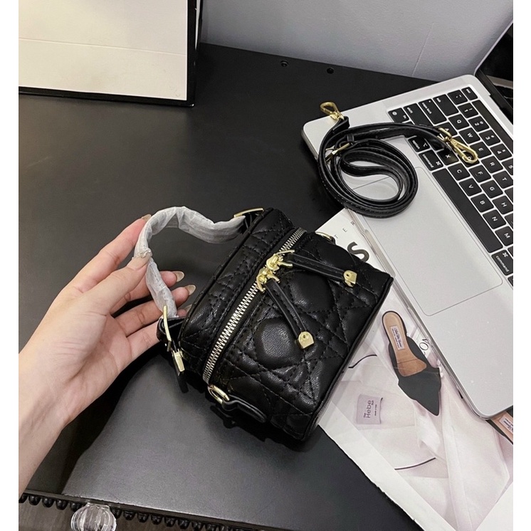 Túi xách nữ dạng cốp mini full box xịn xò 15cm 2022