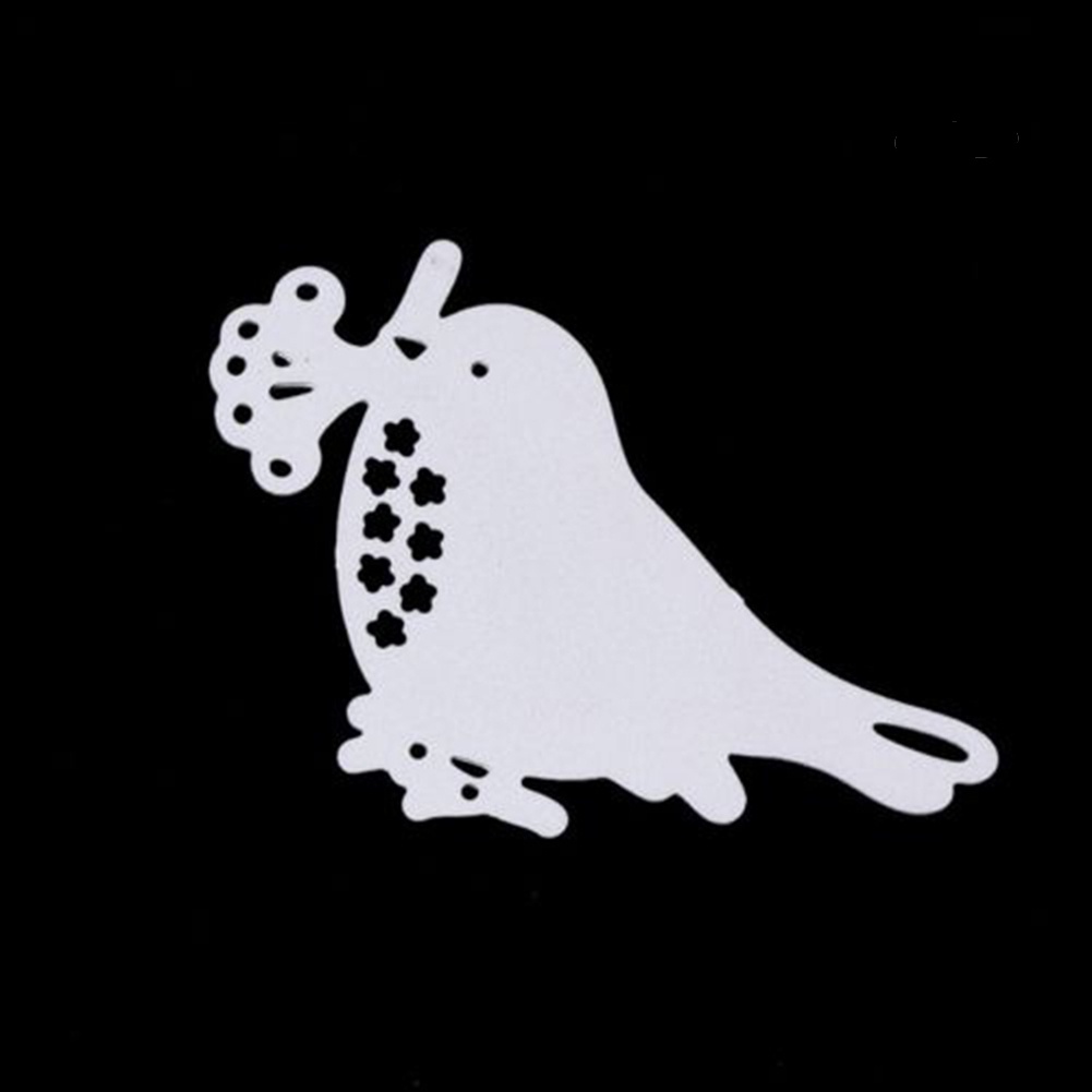 Khuôn cắt giấy làm từ kim loại hình chú chim dễ thương trang trí thủ công