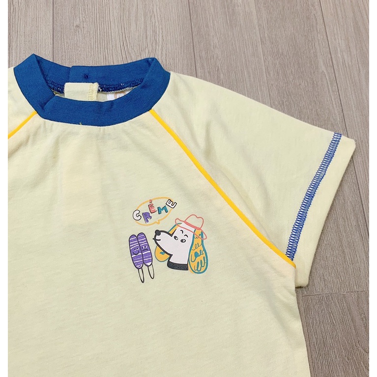 Bộ Milkmile logo chú chó- HÀNG SALE KO ĐỔI TRẢ