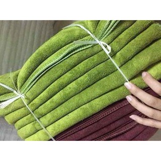 Khăn gội đầu spa 35*75cm chất liệu microfiber