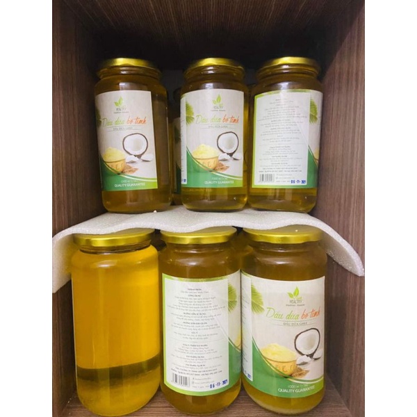 Dầu dừa Ghee Viethealthy Bơ Tinh Ép Tươi Lạnh tinh khiết Bơm Đại Tràng, sánh đặc, tốt cho sức khoẻ healthy
