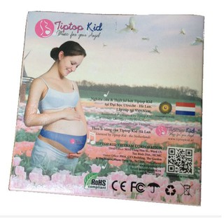 Tai nghe bà bầu Tiptop kid Music phát triển trí não cho thai nhi - Hãng chính hãng