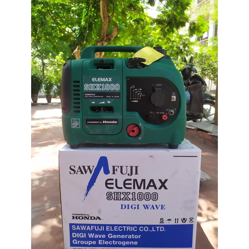 Máy Phát Điện Mini Chạy Xăng 1KVA Elemax SHX1000