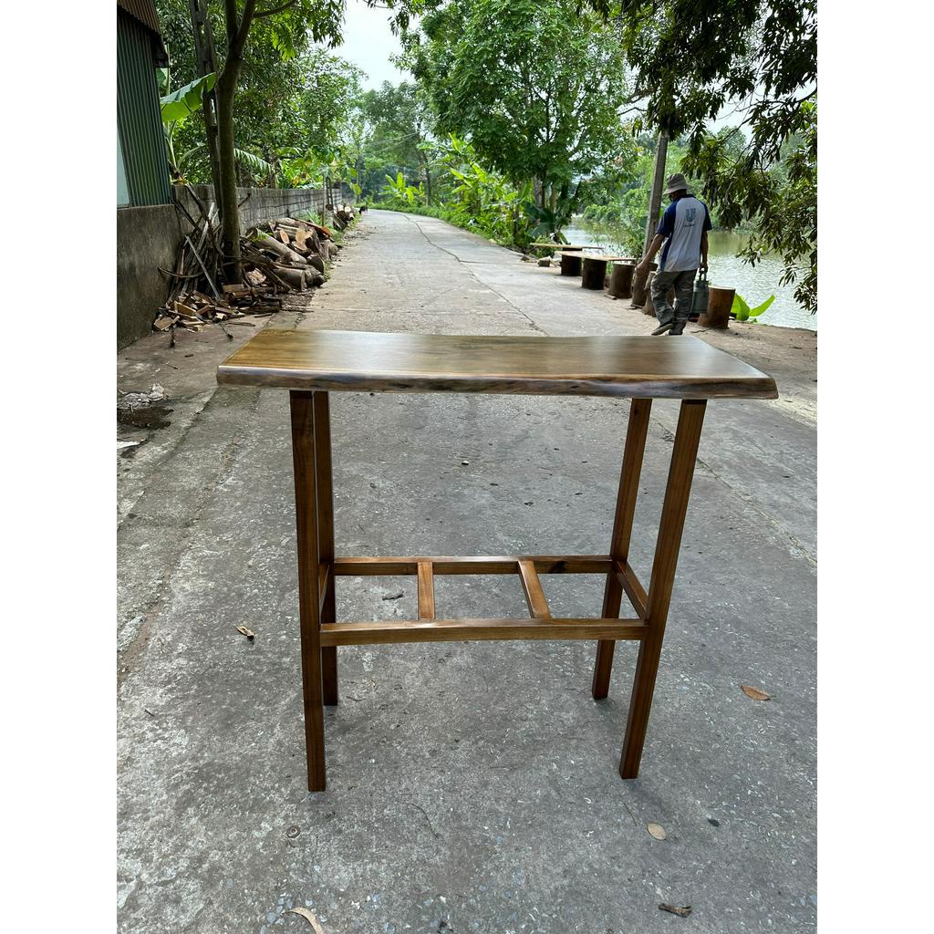 Bàn Gỗ Tự Nhiên Chữ Nhật, Bàn Thờ Nhỏ, Bàn Trang Trí Gỗ Me Tây