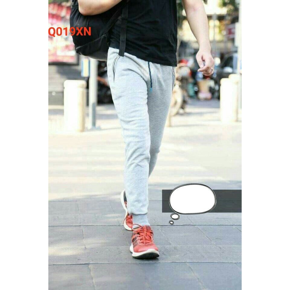 Quần jogger pant khóa kéo hình thật | BigBuy360 - bigbuy360.vn