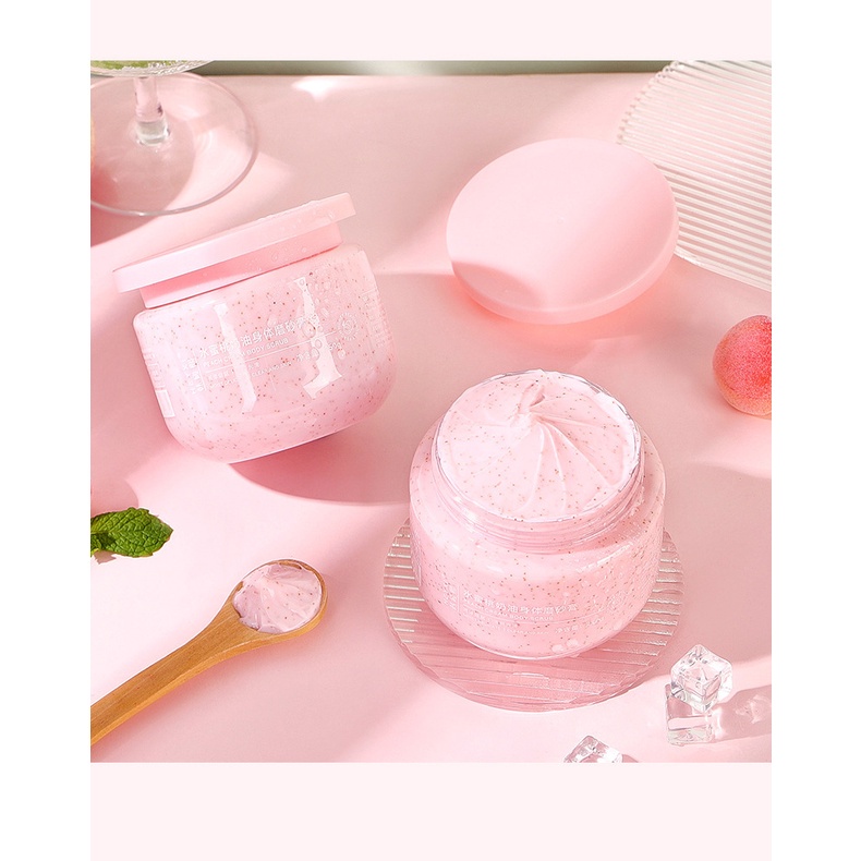 Tẩy da chết body Heyxi BƠ/ ĐÀO Avocado 250G - Mẫu Mới