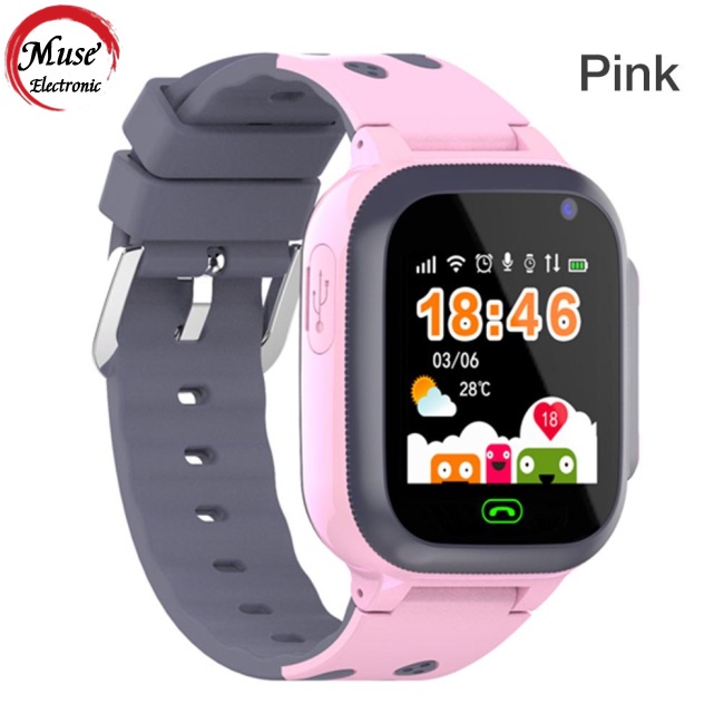 Đồng Hồ Thông Minh Q16 Ipx67 Chống Nước Có Định Vị Gps Và Đèn Cho Trẻ Em