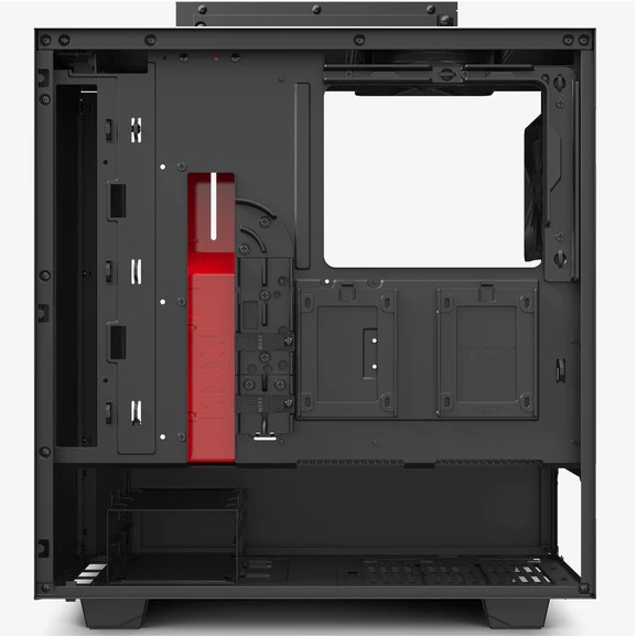 Vỏ Case Máy Tính NZXT H510 Màu Đen Đỏ