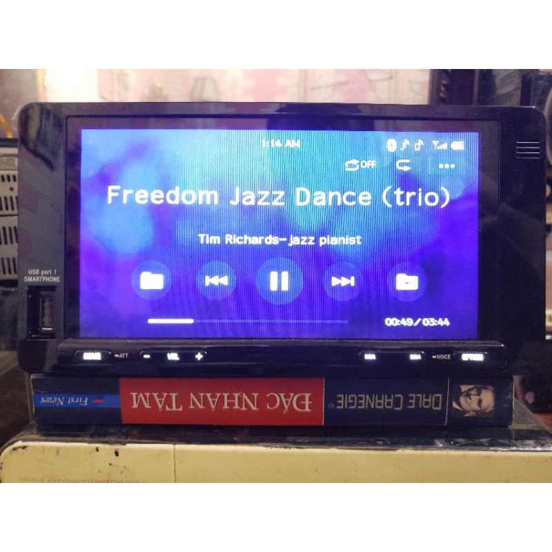 Màn cảm ứng 7inc Androi Carplay Sony Ax5110 Xpander Cross 2020 . giành lắp chung cho các hãng xe