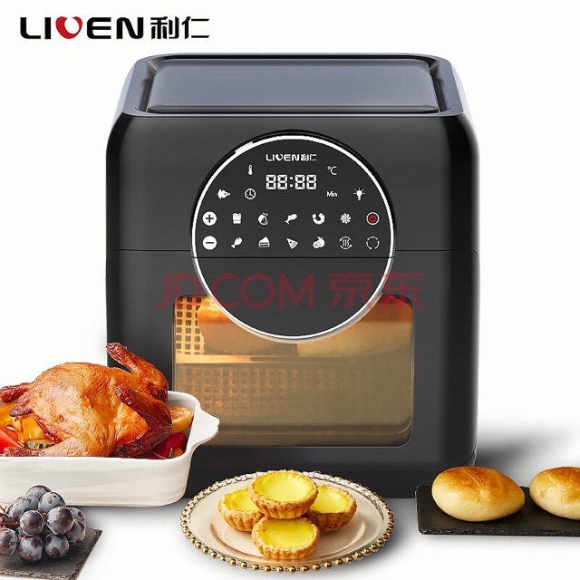 Nồi chiên không dầu Liven 10l màn hình cảm ứng