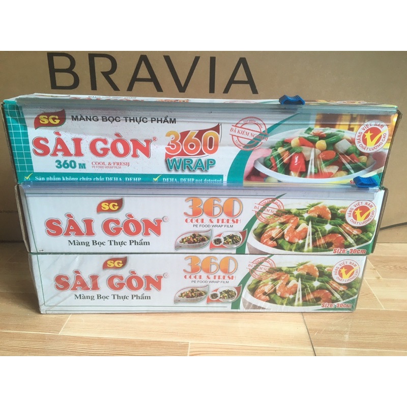 Màng Bọc Thực Phẩm Sài Gòn (SG360) Chuyên Kéo Dây