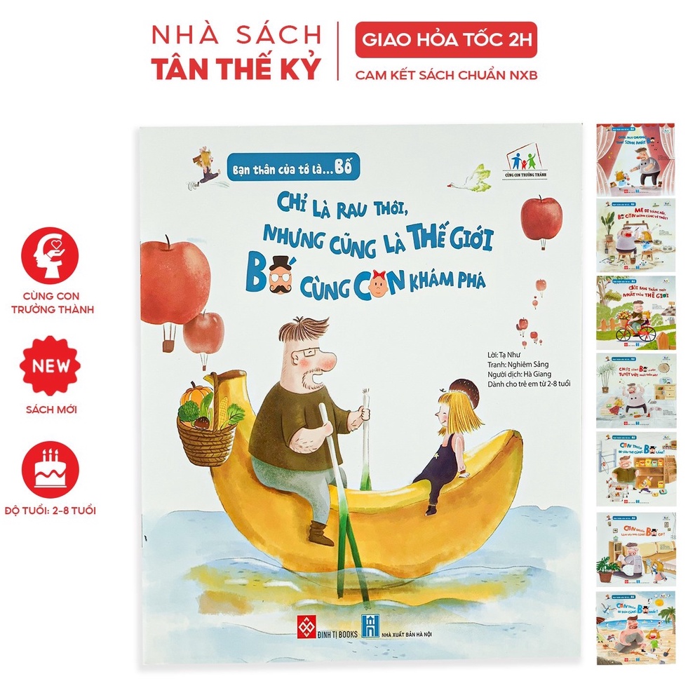 Sách Bạn thân của tớ là Bố Lẻ cuốn (dành cho trẻ từ 2 8 tuổi)