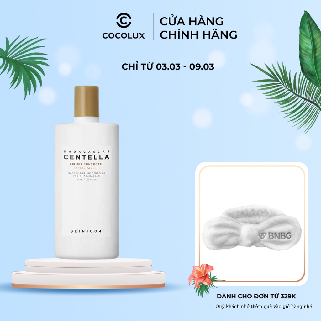 Kem Chống Nắng Chiết Xuất Rau Má Skin1004 50ml