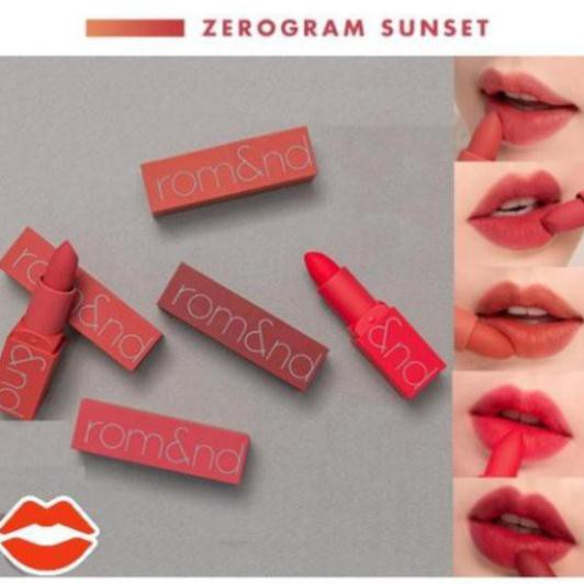 Son Thỏi Lì Cảm Hứng Sắc Màu Hoàng Hôn Romand Zero Gram Sunset Edition