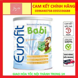 Sữa bột Eurofit Babi - lon 900g date 2023
