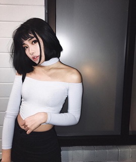 ÁO BODY Trễ vai TAY DÀI chocker( kèm ảnh thật)