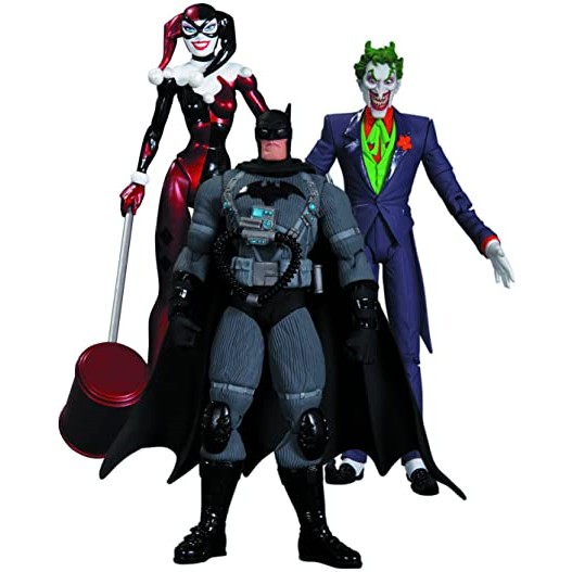 MÔ HÌNH CHÍNH HÃNG DC COLLECTIBLES BATMAN HUSH 3 FIGURE PACK