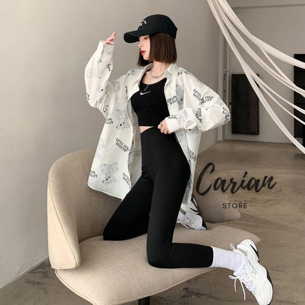 Quần legging nữ dài, lửng, đùi CARIAN Quần đùi cạp cao tập gym yoga aerobic thời trang cao cấp Hàn Quốc | BigBuy360 - bigbuy360.vn