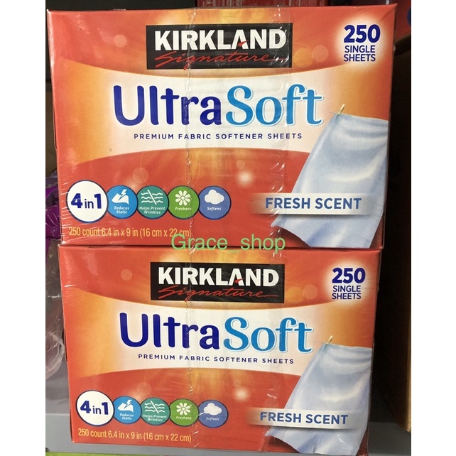 Giấy thơm Kirkland Signature Ultra Soft 250 tờ