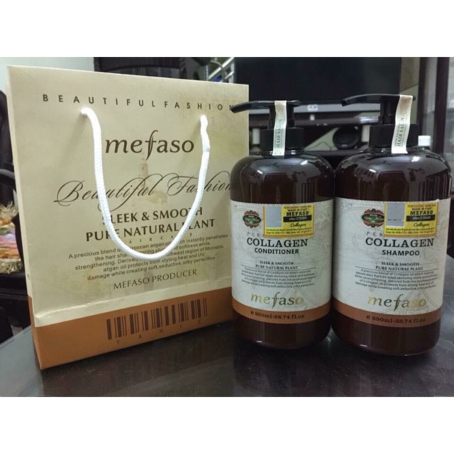 CẶP DẦU GỘI COLLAGEN MEFASO