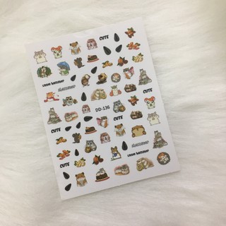 Sticker nail ( mã DD) sticker dán móng tay, trang trí móng