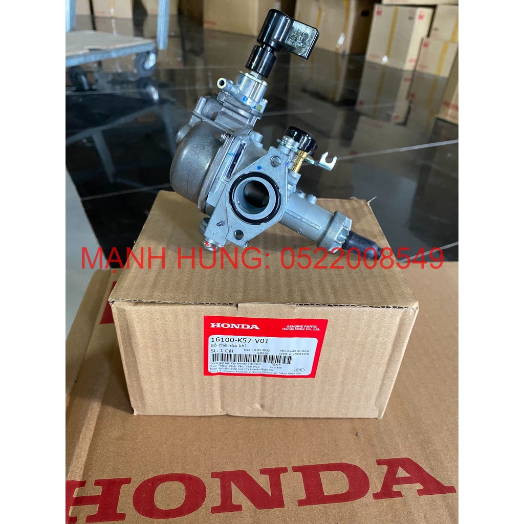 Bộ chế hòa khí - bình xăng con HONDA BLADE SỐ. (16100K57V01)