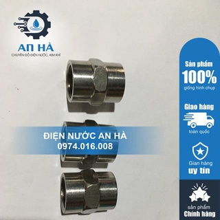 Nối 2 đầu ren trong 21 inox