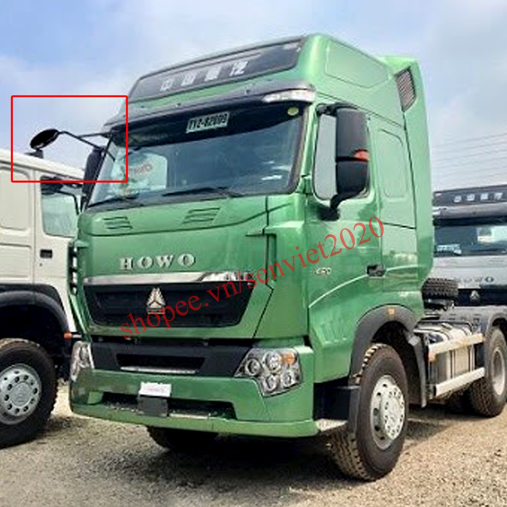 Tay Gương Cầu Howo A7 375 420 Đời Mới, Sitrak 440