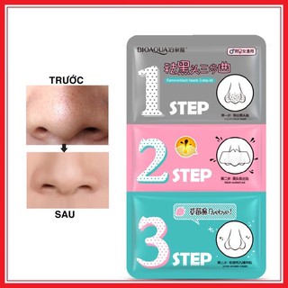 Mặt nạ mũi - 3 bước
