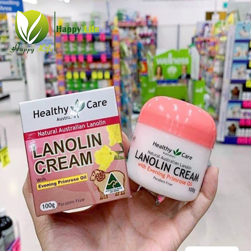 Kem Cừu Healthy Care Lanolin Cream 100g Úc