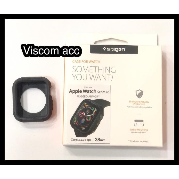 Spigen Ốp Bảo Vệ Mặt Đồng Hồ Thông Minh Apple Watch Iwatch Series 3 2 1 38mm Oem